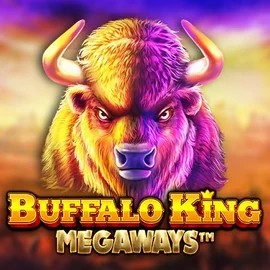 Buffalo King Megaways logo by Pragmatic Play Pelipeto Casino